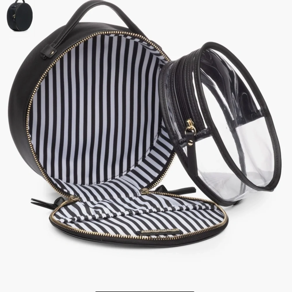 Hudson+Bleecker Nomad Round Cosmetics Case